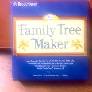 Family Tree Maker.  Version.7.